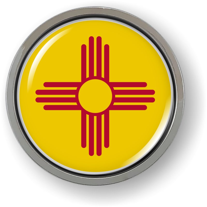New Mexico - State Flag Emblem